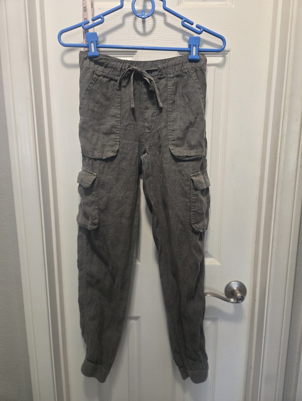 Nicole Miller Linen Jogger Pants Size S